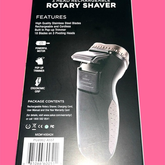 Vivitar Black Rotary Shaver - Picture 4 of 4